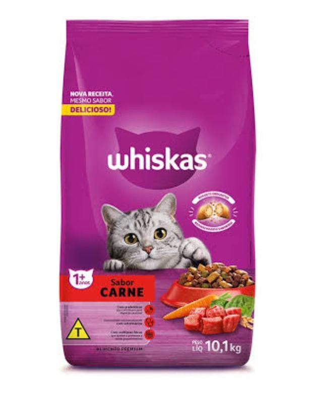 Whiskas Adultos Sabor Carne 