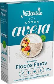 FLOCOS FINOS DE AVEIA 170G NATURALE