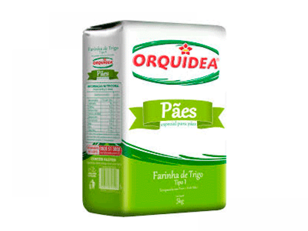 Farinha de Trigo Orquídea 5Kg P/Pães