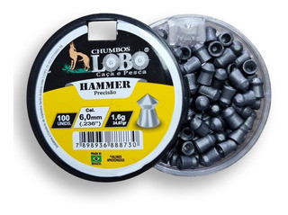 CHUMBINHO LOBO 6.0MM HAMMER C/100UN