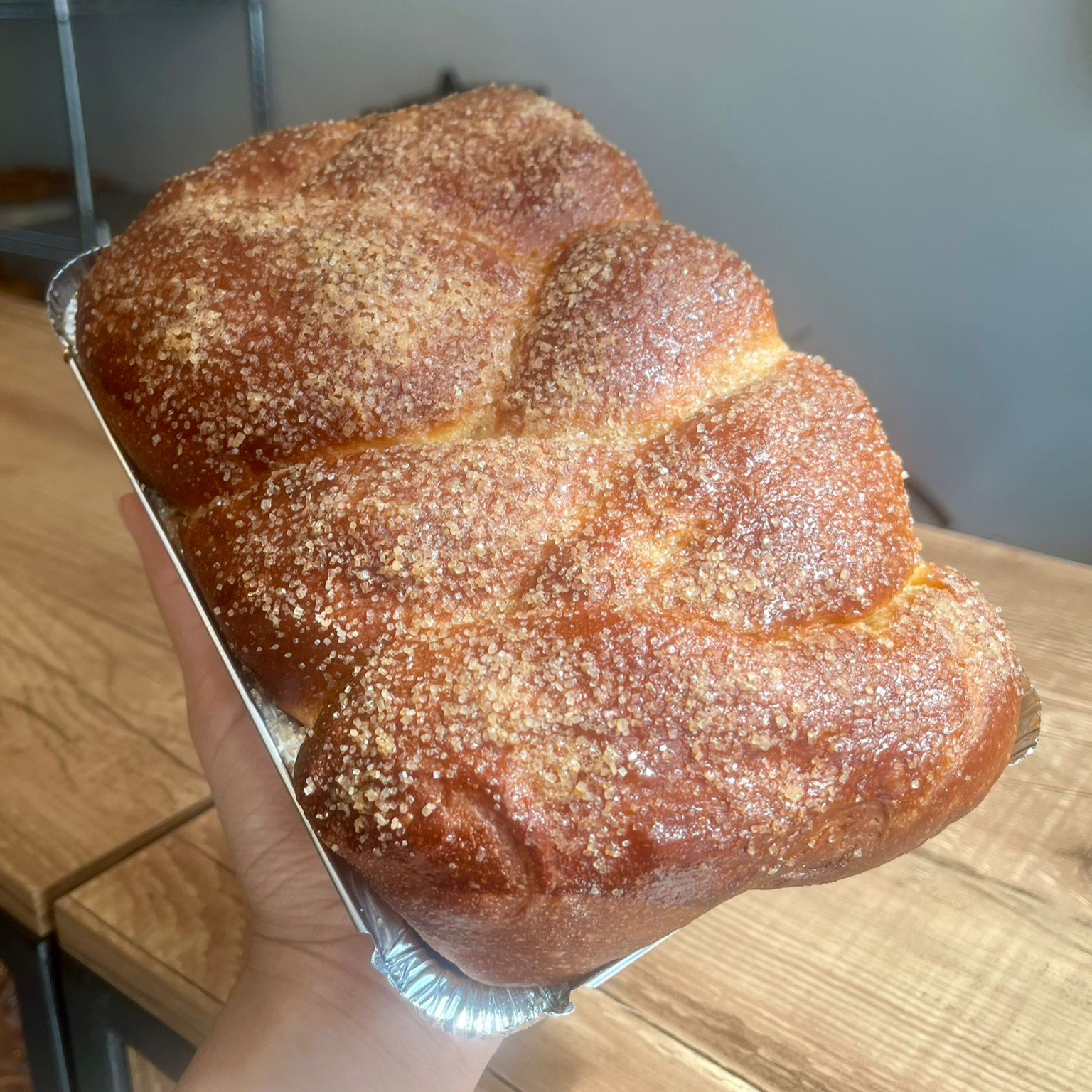 Brioche Laranja e Baunilha 