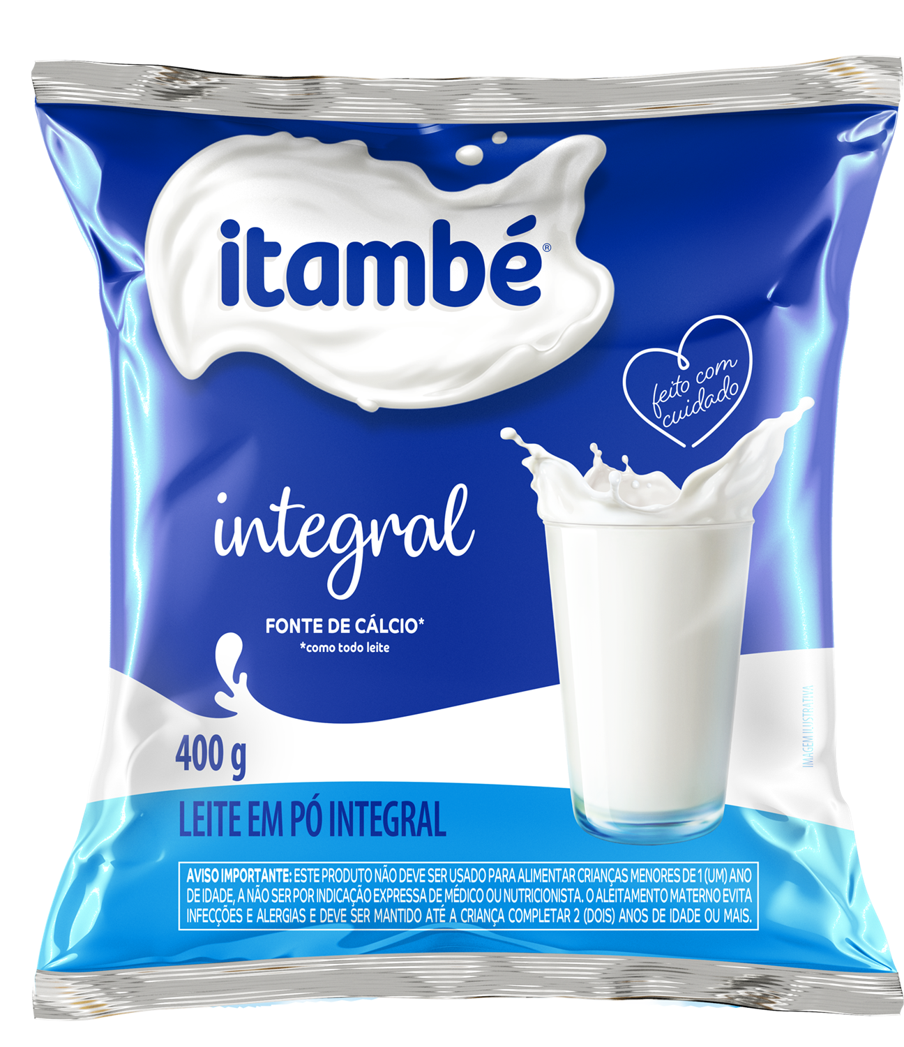Leite em Pó Itambé 400g sachê 