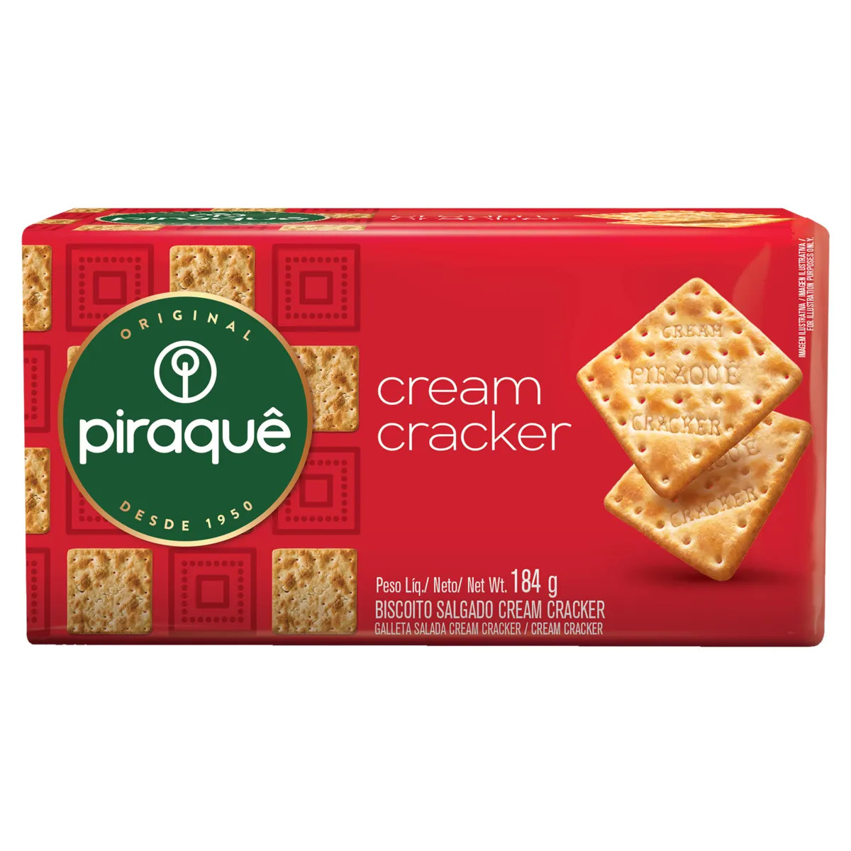 Cream Cracker (Piraque) 184g