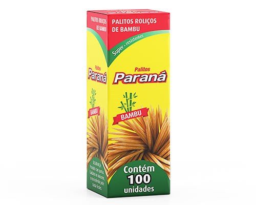 PALITO DENTAL BAMBU PARANA C/100UN