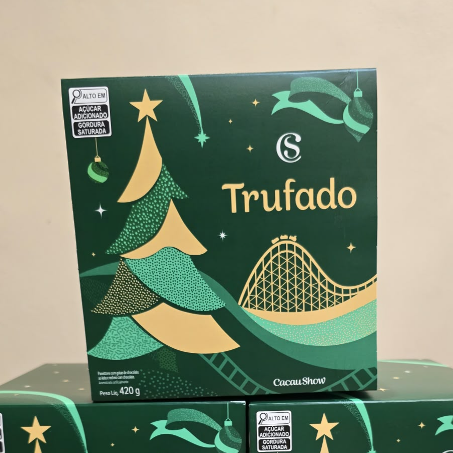 PANETTONE CACAU SHOW TRUFADO 420G