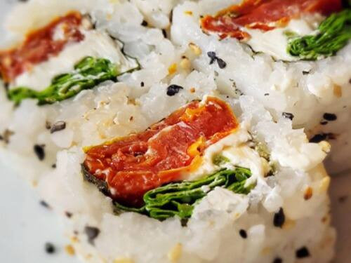 Uramaki vegetariano