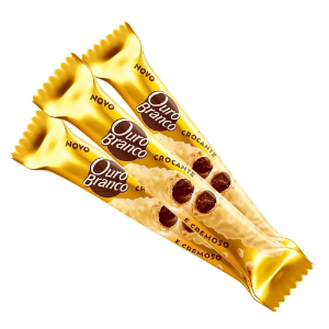 WAFER OURO BRANCO 25G
