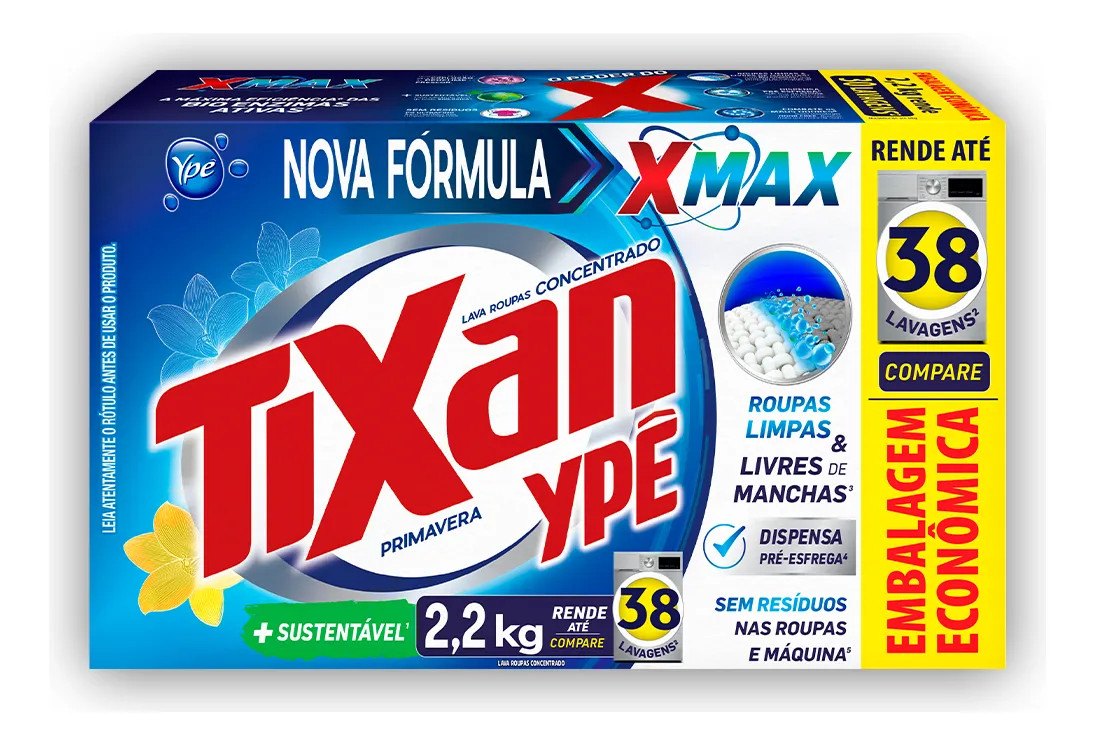 sabao em po tixan ype 2.2KG cx 