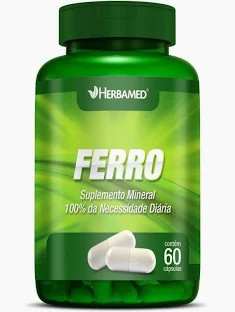 Ferro 60cps 14mg Herbamed Pt 60cap