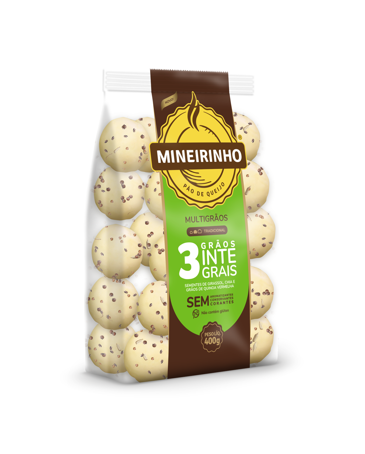 Mineirinho Tradicional Multigrãos - 25g