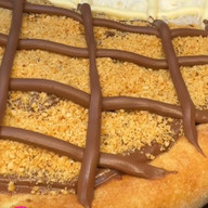 PIZZA DE CHOCOLATE C/ AMENDOIM