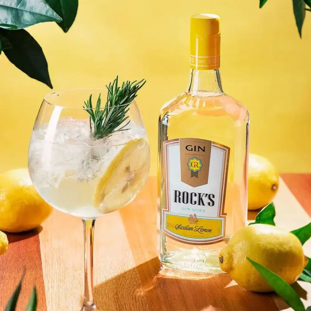 GIN ROCKS LIMAO SICILIANO DOCE 1L