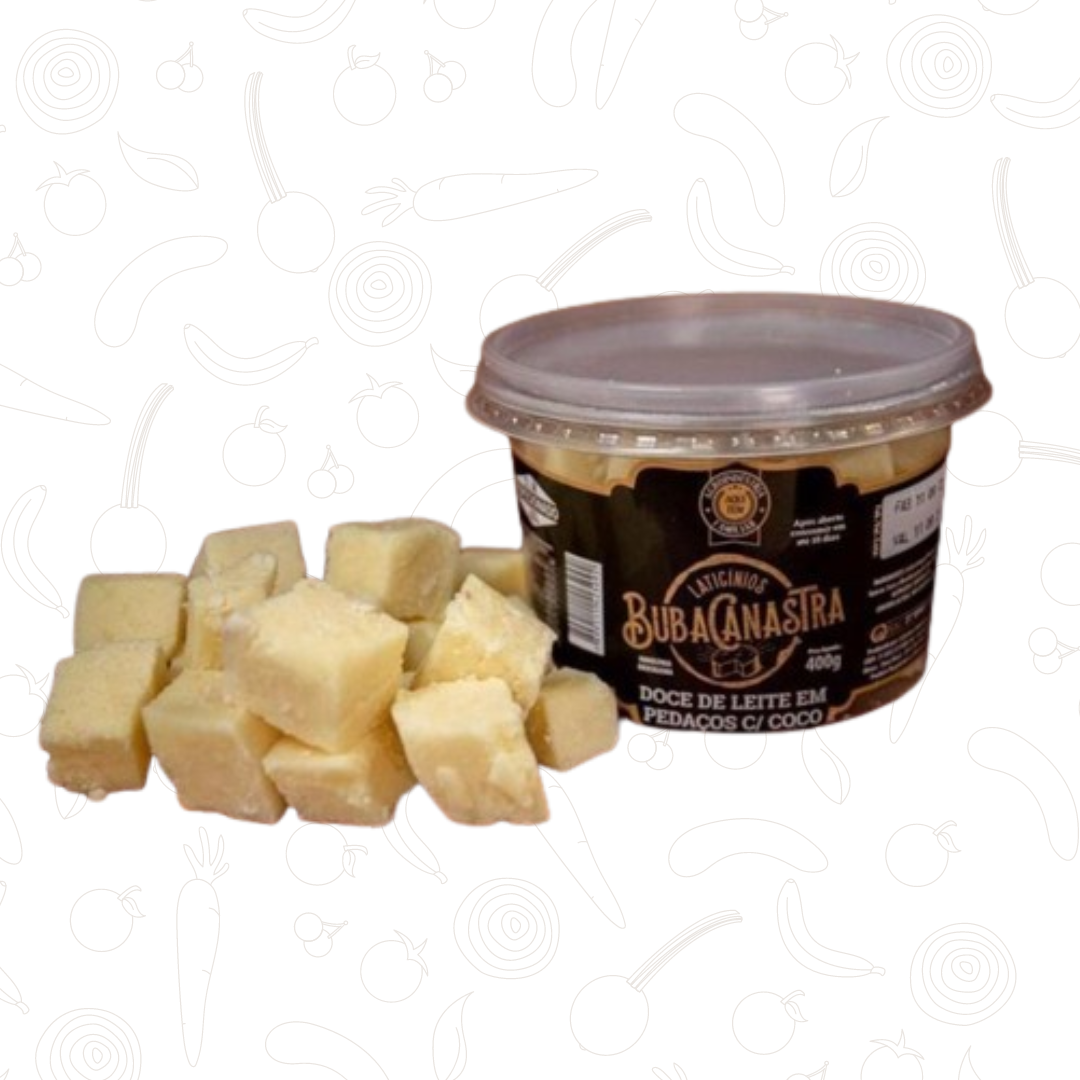 Doce de Leite c/ Coco Buba Canastra 400g