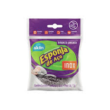 ESPONJA ALKIN DE ACO C/1 17G