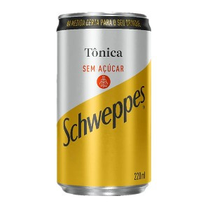 AGUA TÔNICA ZERO SCHWEPPES 220ML