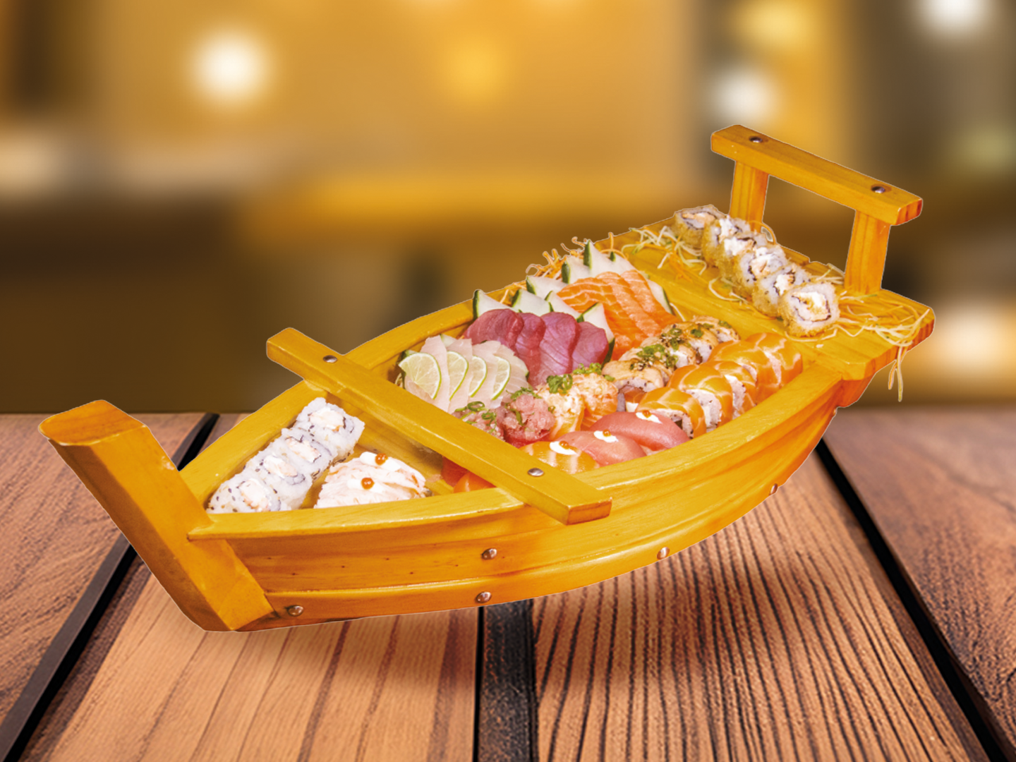 Boat mannia Salmão e Atum - 42 Peças 