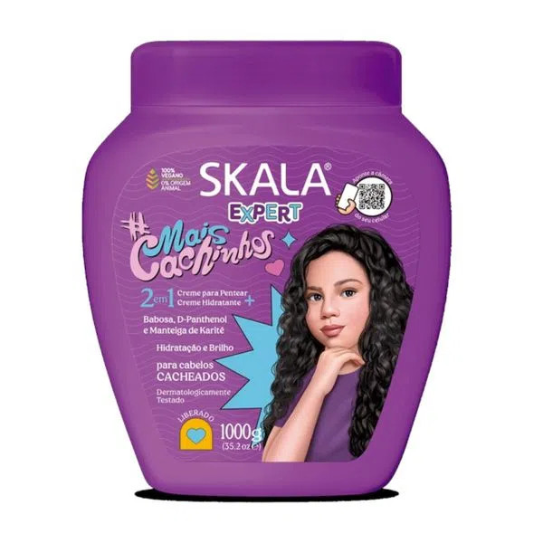 CREME TRATAMENTO SKALA MAIS CACHINHOS KIDS 1KG
