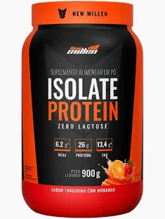 Isolate Protein Tangerina C Morango 900g Pt New 
