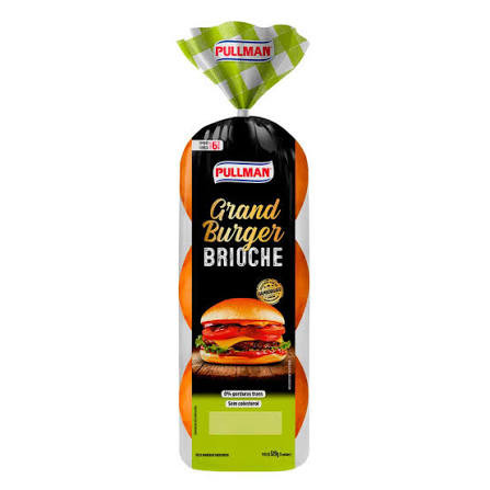 Pão Pullman burger brioche 520g