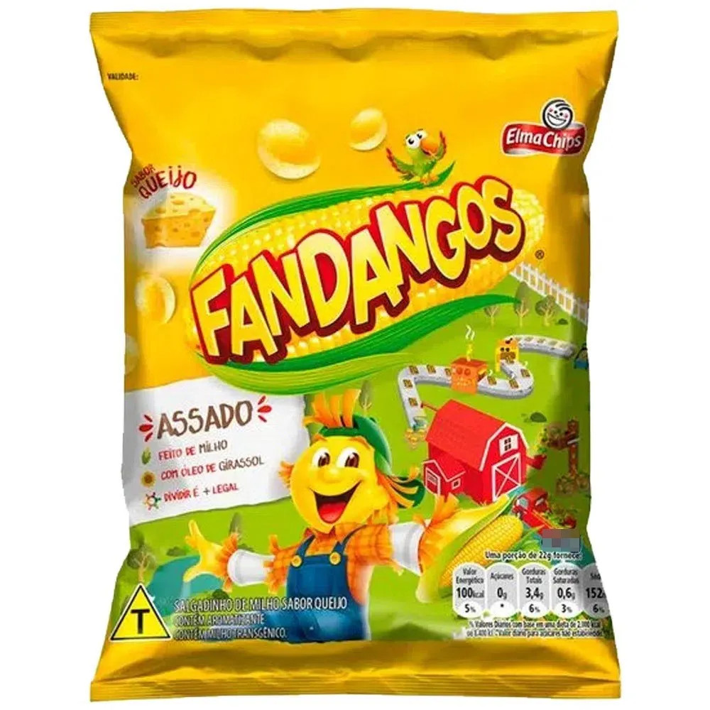 Biscoito Fandangos Pq Queijo 37g