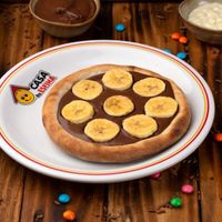 Esfiha Aberta de Banana Chocolate