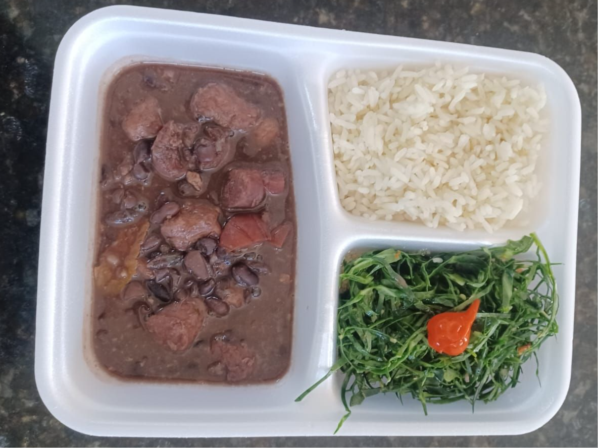 FEIJOADA FIT 480 GRAMAS. Pedidos Seg a Sex 10: 00 a 14:00 hs.