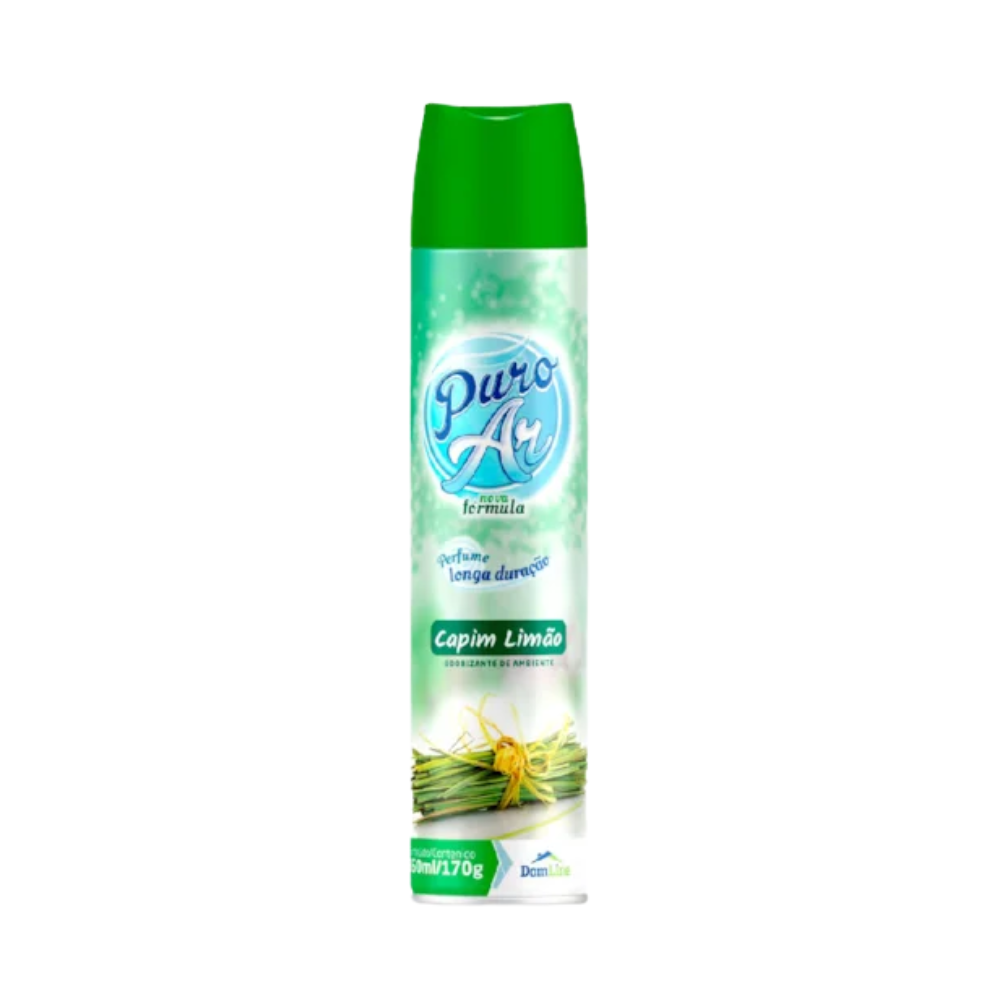 ODORIZADOR AERO PURO AR 400ML CAPIM LIMAO