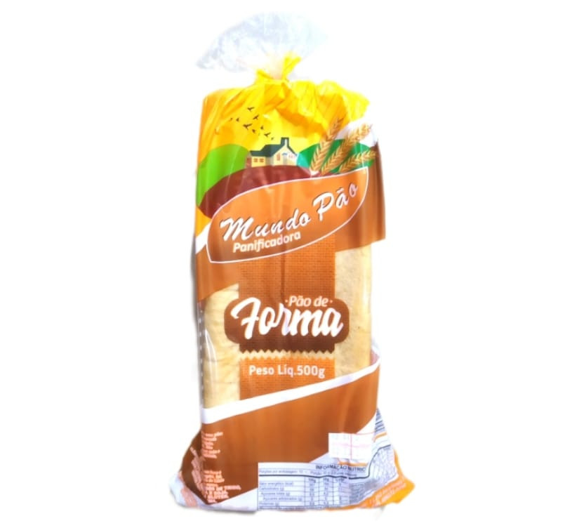 PÃO DE FORMA MUNDO PÃO 500G