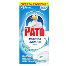 PASTILHA ADESIVA PATO FRESH 3UN DETERG SANITÁRIO