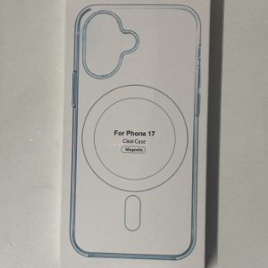CAPA INDUCAO IPHONE 17 CLEAR CASE