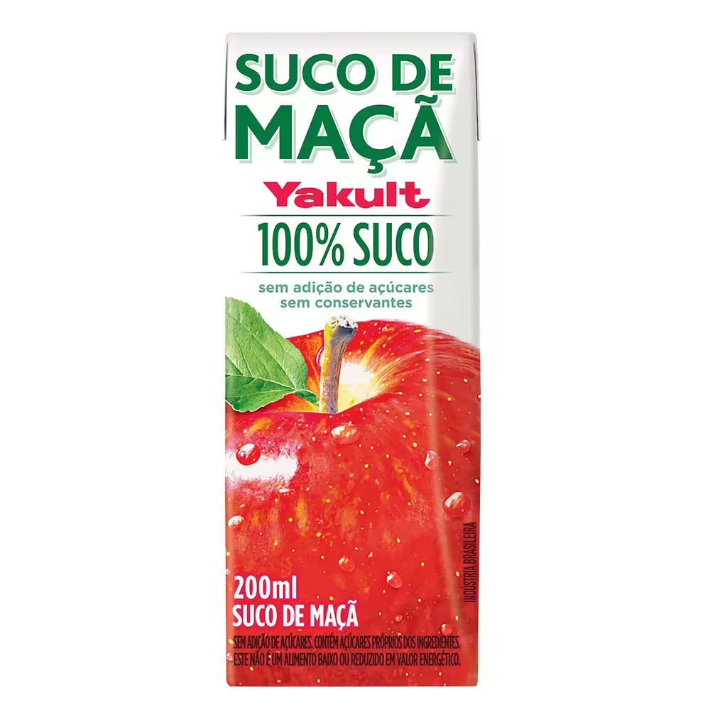 Suco Yakult Maçã Tp 200ML