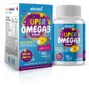 SUPER ÔMEGA 3 INFANTIL (CAPSULA MASTIGAVEL) 90 CAPS