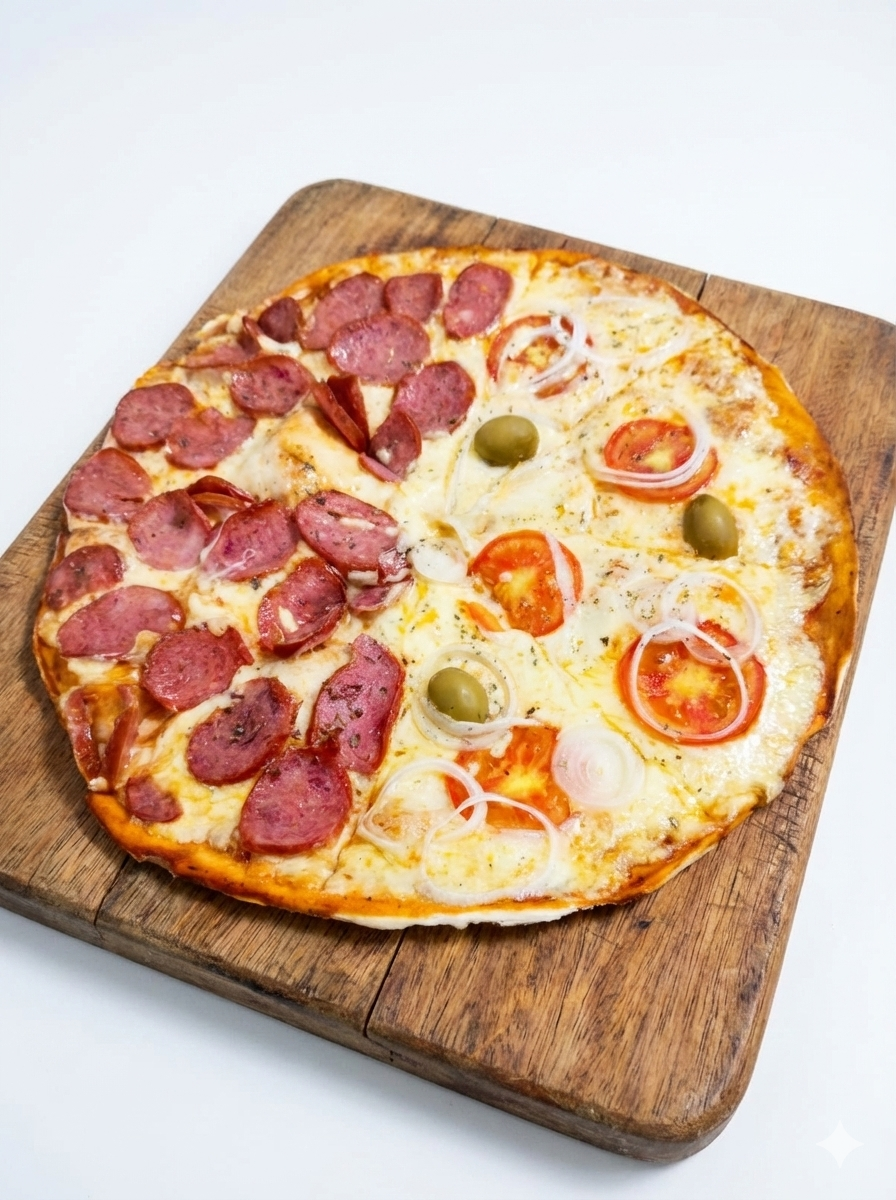 PIZZAS GRANDES - 2 SABOR 