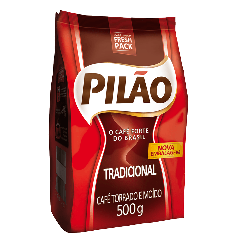 CAFÉ PILÃO TRADICIONAL 500G