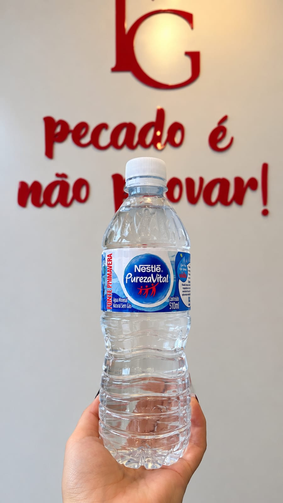 ÁGUA SEM GÁS 510ML