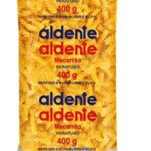 MACARRÃO ALDENTE PARAFUSO 400G