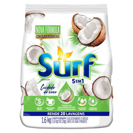 SABAO PO SURF 1,6KG SACHET CUID COCO