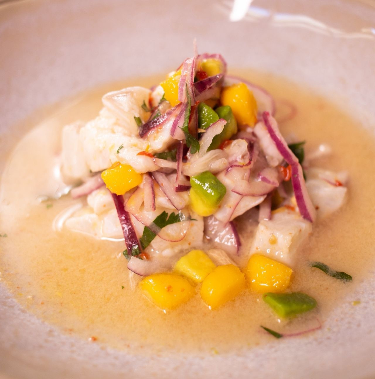 CEVICHE PEIXE BRANCO