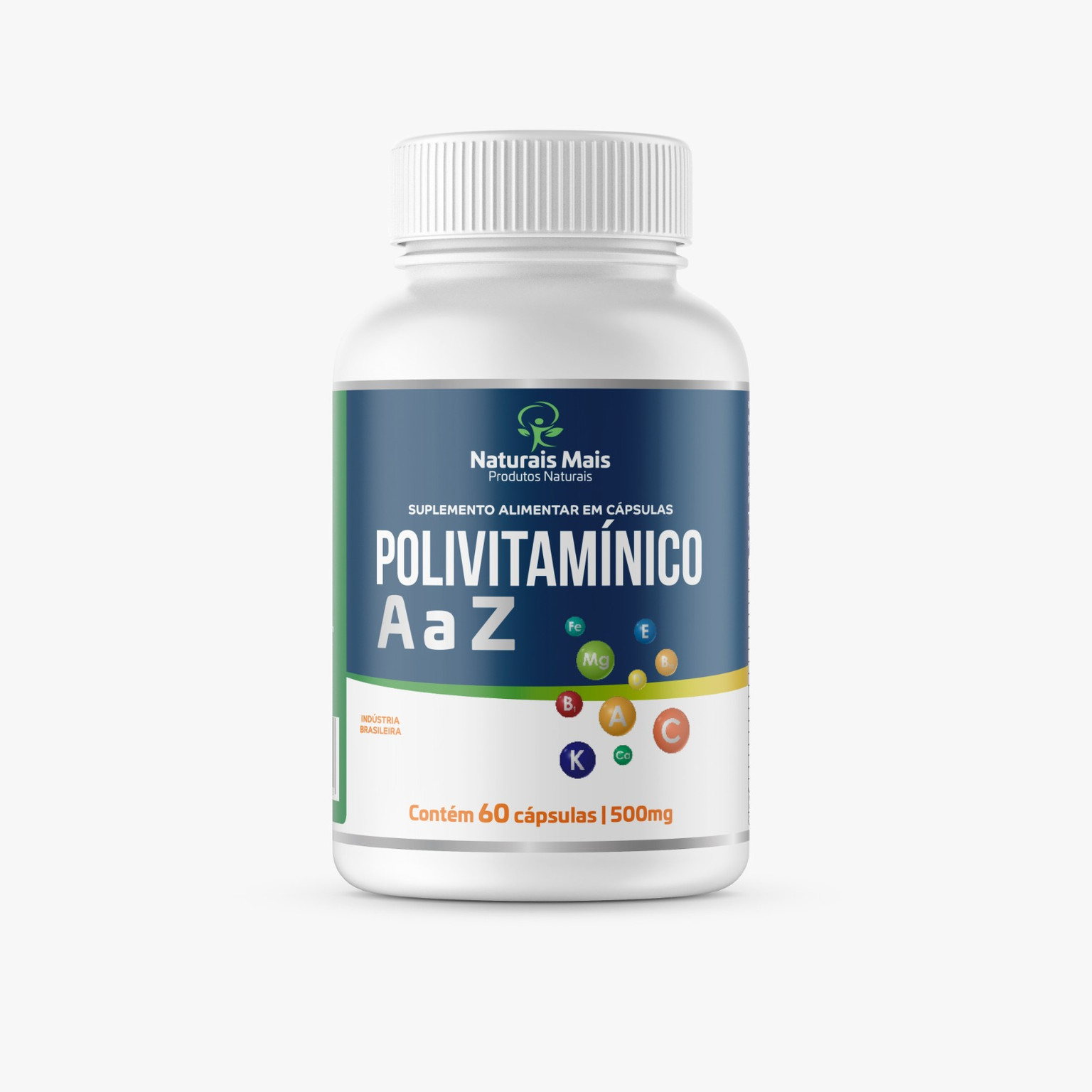 POLIVITAMINICO 60 CAPS 500MG