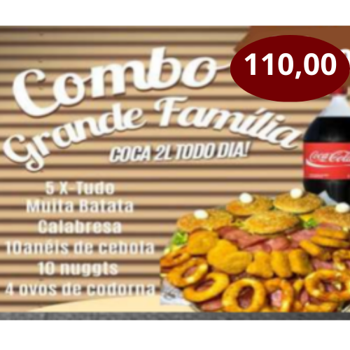 COMBO GRANDE FAMÍLIA