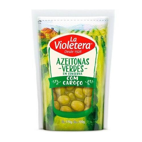 Azeitona Verde La Violetera Sachê 100g