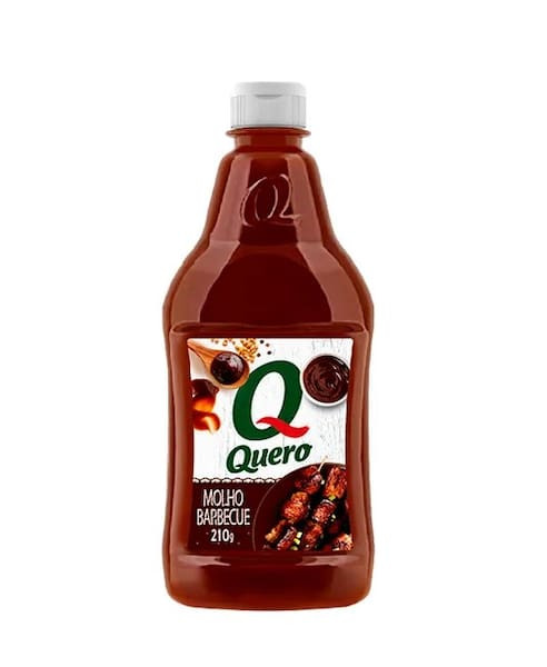 Molho Barbecue Sabor Defumado Em Squeeze Quero 210g
