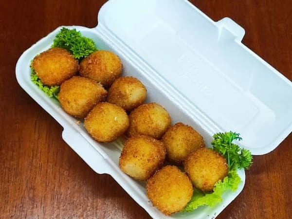 Croquete de salmão
