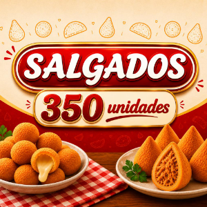SALGADOS 350 UNIDADES