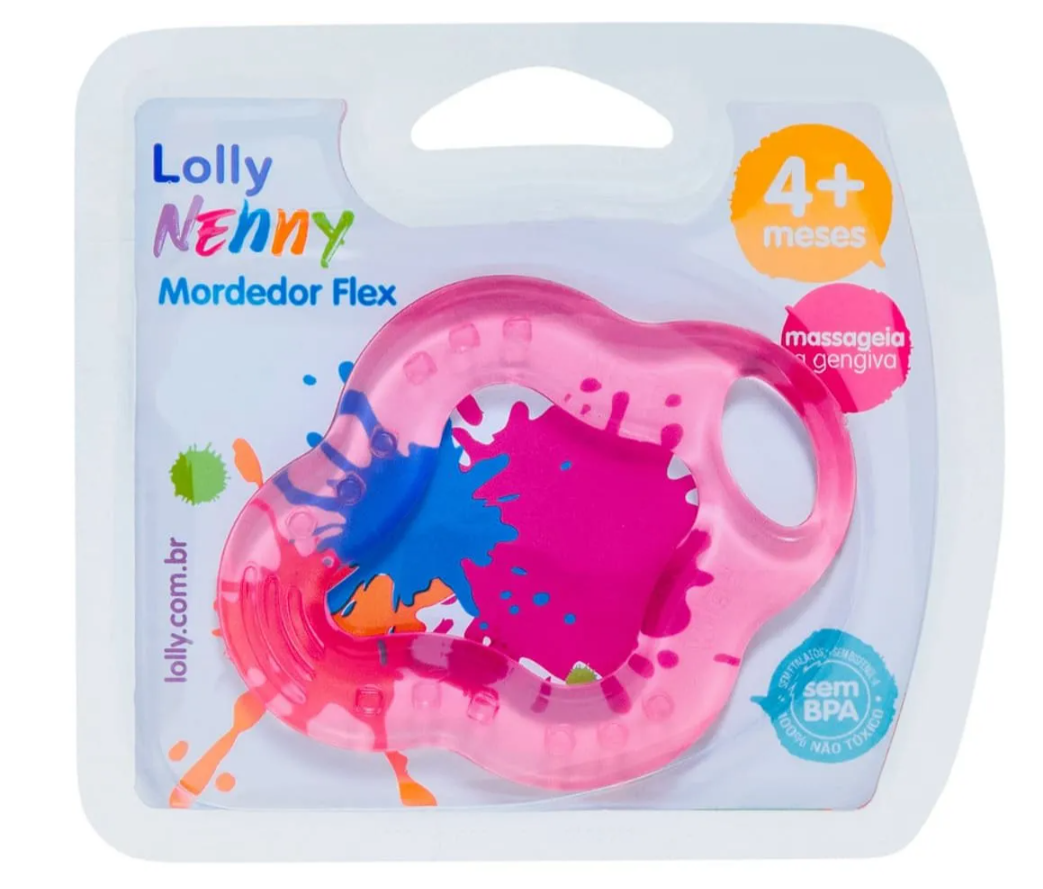 Mordedor Flex Lolly - Rosa