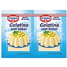 Gelatina Oetker sem sabor 24g