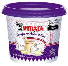 Tempero Alho e sal Pirata 500g