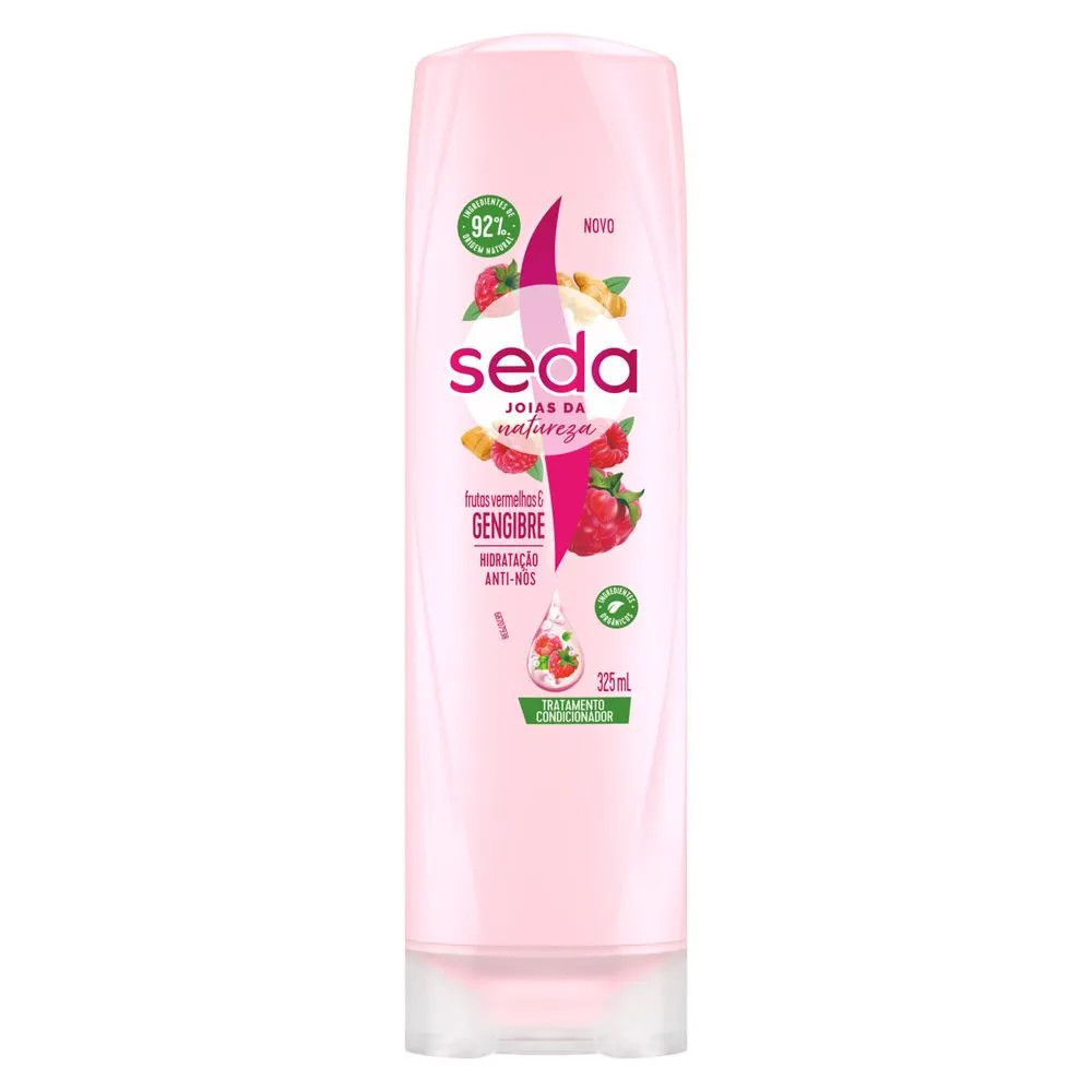 CONDICIONADOR SEDA FRUTAS VERMELHAS E GENGIBRE 325ML
