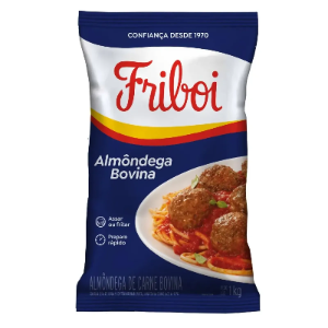 ALMÔNDEGAS BOVINA FRIBOI 1KG