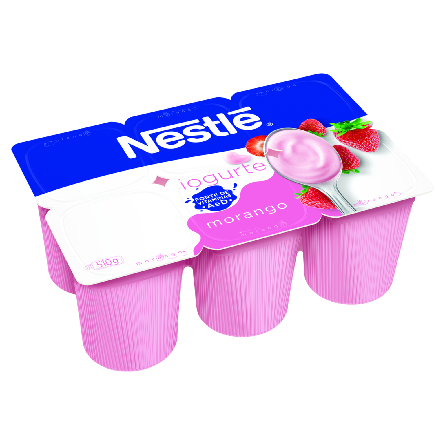 IOGURTE POLPA MORANGO NESTLE 510G